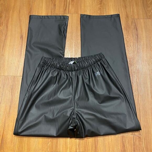 Helly-Hansen Waterproof Windproof Rain Pants Pull-On Adjustable Waist Women's L - Picture 11 of 12